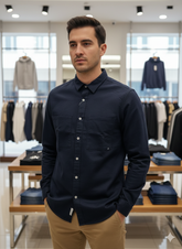 C-K DOUBLE POCKET SHIRT